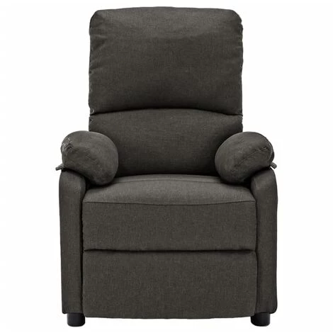 YOUTHUP Fauteuil Inclinable Gris Foncé Tissu - Gris 4 YOUTHUP Fauteuil Inclinable Gris Foncé Tissu - Gris – Image 2