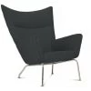 FURNMOD DESIGN YOUR SPACE Fauteuil Wing | Noir - Noir