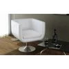Topdeal Tabouret De Bar Blanc Similicuir -Pas Cher Fauteuil Magasin 52083486 1