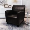 Topdeal Chaise De Canapé Marron Foncé Similicuir 2 Topdeal Chaise De Canapé Marron Foncé Similicuir -Pas Cher Fauteuil Magasin 52083813 1
