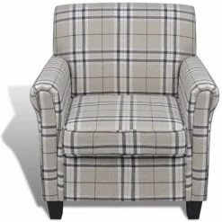 Topdeal Fauteuil Avec Coussin Crème Tissu 9 Topdeal Fauteuil Avec Coussin Crème Tissu -Pas Cher Fauteuil Magasin 52083820 3