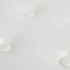 Topdeal Fauteuil Avec Repose-pied Blanc Similicuir -Pas Cher Fauteuil Magasin 52091979 5