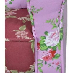 Topdeal Fauteuil Avec Design De Patchwork Tissu VDFF08221_FR -Pas Cher Fauteuil Magasin 52094420 5