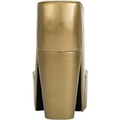 Topdeal Chaise En Forme De Chaussure à Talon Haut Doré Similicuir VDFF14185_FR -Pas Cher Fauteuil Magasin 52094930 5