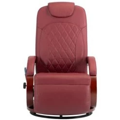 Topdeal Fauteuil De Massage TV Rouge Bordeaux Similicuir VDFF14258_FR 9 Topdeal Fauteuil De Massage TV Rouge Bordeaux Similicuir VDFF14258_FR -Pas Cher Fauteuil Magasin 52094932 3