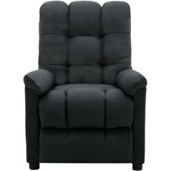 Topdeal Fauteuil Inclinable Gris Foncé Tissu FF289797_FR -Pas Cher Fauteuil Magasin 52096649 3