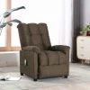 Topdeal Fauteuil Inclinable De Massage Marron Tissu FF289810_FR 2 Topdeal Fauteuil Inclinable De Massage Marron Tissu FF289810_FR -Pas Cher Fauteuil Magasin 52096652 1