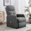Topdeal Fauteuil Inclinable De Massage Gris Clair Tissu FF289826_FR 2 Topdeal Fauteuil Inclinable De Massage Gris Clair Tissu FF289826_FR -Pas Cher Fauteuil Magasin 52096668 1
