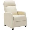 Topdeal Fauteuil Inclinable Blanc Similicuir FF321353_FR 1 Topdeal Fauteuil Inclinable Blanc Similicuir FF321353_FR -Pas Cher Fauteuil Magasin 52101154 1