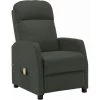 Topdeal Fauteuil De Massage Inclinable Anthracite Similicuir FF321362_FR -Pas Cher Fauteuil Magasin 52101156 1