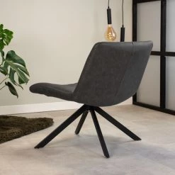 DIMEHOUSE Leon Fauteuil Industriel Gris Rotatif - Anthracite 8 DIMEHOUSE Leon Fauteuil Industriel Gris Rotatif - Anthracite -Pas Cher Fauteuil Magasin 53527302 3