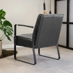 DIMEHOUSE Peter Fauteuil Industriel Gris - Anthracite 7 DIMEHOUSE Peter Fauteuil Industriel Gris - Anthracite -Pas Cher Fauteuil Magasin 53547474 3