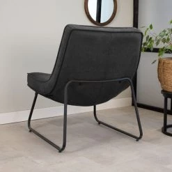 DIMEHOUSE Lowen Fauteuil Industriel Gris - Anthracite 9 DIMEHOUSE Lowen Fauteuil Industriel Gris - Anthracite -Pas Cher Fauteuil Magasin 53547598 3