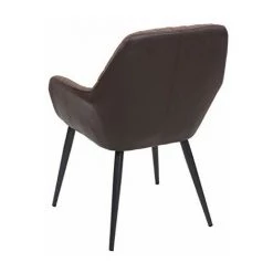 NOVA Ensemble 6 Chaises Fauteuils Pour La Salle à Manger En Tissu Est En Cuir épo-cuir Marron 11 NOVA Ensemble 6 Chaises Fauteuils Pour La Salle à Manger En Tissu Est En Cuir épo-cuir Marron -Pas Cher Fauteuil Magasin 53576682 5