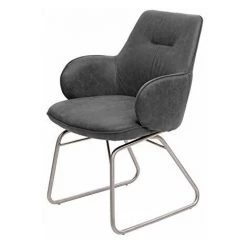 NOVA Fauteuil De Chaise Avec Siège à Bascule Avec Assiettes En Tissu Avec Différentes Couleurs Couleur : Gris 9 NOVA Fauteuil De Chaise Avec Siège à Bascule Avec Assiettes En Tissu Avec Différentes Couleurs Couleur : Gris -Pas Cher Fauteuil Magasin 53577097 3