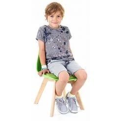 NOVA Ensemble De 2 Chaises Pour Enfants En Plastique Avec Une Séance D'éco-cuir Couleur : VERT 8 NOVA Ensemble De 2 Chaises Pour Enfants En Plastique Avec Une Séance D'éco-cuir Couleur : VERT -Pas Cher Fauteuil Magasin 53577828 2