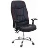 NOVA Chaise De Bureau Ergonomique Pivotante Pour Fauteuil En Cuir écologique à Différentes Couleurs Couleur : NOIR 1 NOVA Chaise De Bureau Ergonomique Pivotante Pour Fauteuil En Cuir écologique à Différentes Couleurs Couleur : NOIR -Pas Cher Fauteuil Magasin 53577831 1