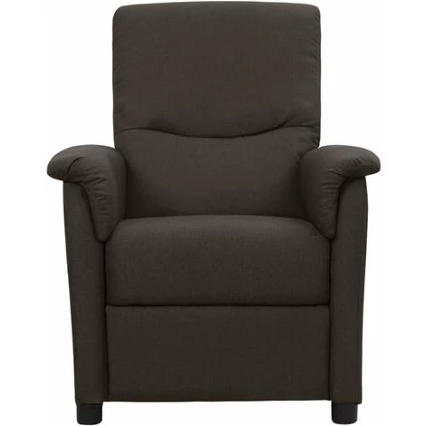 Fauteuil De Massage Inclinable Similicuir Marron Foncé VidaXL 4 Fauteuil De Massage Inclinable Similicuir Marron Foncé VidaXL – Image 2