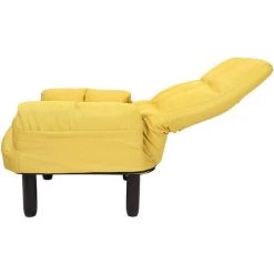 SZYB Fauteuil Inclinable Réglable De Chaise De Sofa De Chaise Longue Avec Des Meubles De Bureau à La Maison De Repose-pieds (jaune) -Pas Cher Fauteuil Magasin 53612695 3