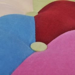 LITZEE Chaise En Style Français Avec Design De Patchwork Tissu # -Pas Cher Fauteuil Magasin 53765216 4