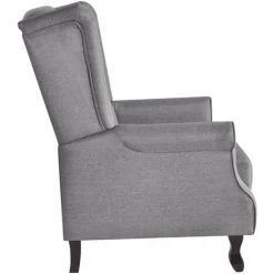 LITZEE Fauteuil Gris Tissu # 9 LITZEE Fauteuil Gris Tissu # -Pas Cher Fauteuil Magasin 53765365 3