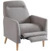 BAïTA Fauteuil JOSEPH En Tissu Gris Inclinable - Gris 1 BAïTA Fauteuil JOSEPH En Tissu Gris Inclinable - Gris -Pas Cher Fauteuil Magasin 53818794 1