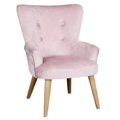 HOME DECO KIDS Fauteuil Helsinki Enfant Rose Home Deco Factory