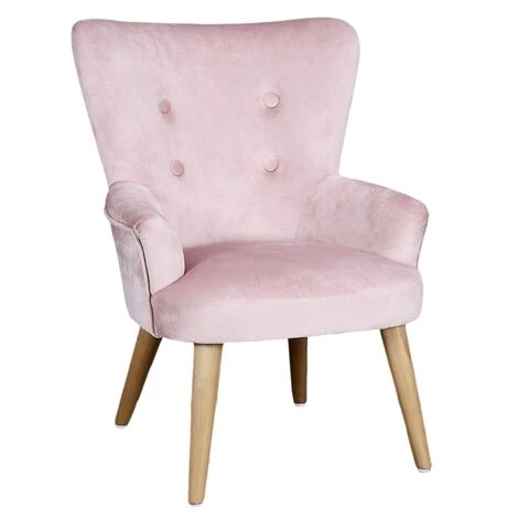 HOME DECO KIDS Fauteuil Helsinki Enfant Rose Home Deco Factory 3 HOME DECO KIDS Fauteuil Helsinki Enfant Rose Home Deco Factory