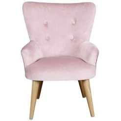 HOME DECO KIDS Fauteuil Helsinki Enfant Rose Home Deco Factory 9 HOME DECO KIDS Fauteuil Helsinki Enfant Rose Home Deco Factory -Pas Cher Fauteuil Magasin 53947954 3