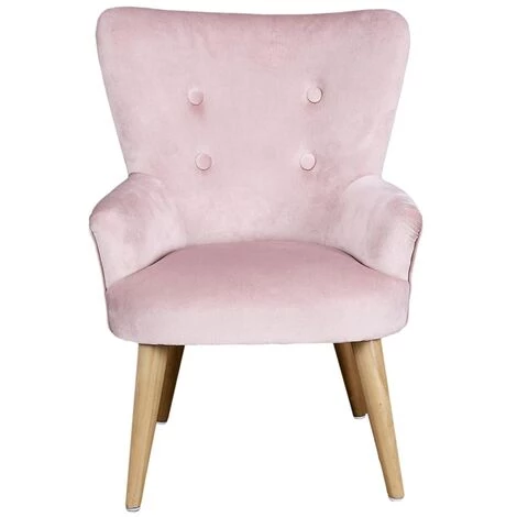 HOME DECO KIDS Fauteuil Helsinki Enfant Rose Home Deco Factory 5 HOME DECO KIDS Fauteuil Helsinki Enfant Rose Home Deco Factory – Image 3