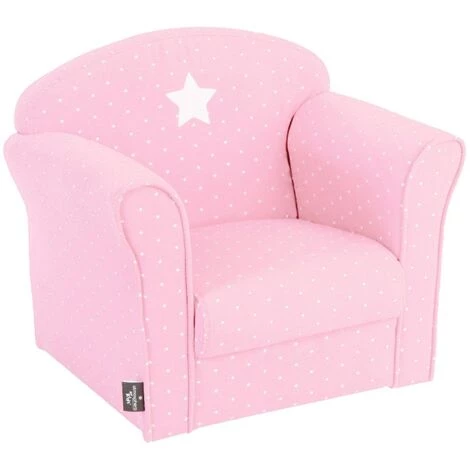ATMOSPHERA FOR KIDS Fauteuil Enfant Rose Clair Atmosphera 3 ATMOSPHERA FOR KIDS Fauteuil Enfant Rose Clair Atmosphera