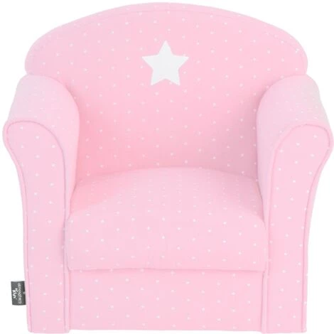 ATMOSPHERA FOR KIDS Fauteuil Enfant Rose Clair Atmosphera 4 ATMOSPHERA FOR KIDS Fauteuil Enfant Rose Clair Atmosphera – Image 2