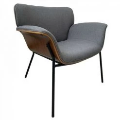JARDIRICODECO Fauteuil Sam Tissu Gris 7 JARDIRICODECO Fauteuil Sam Tissu Gris -Pas Cher Fauteuil Magasin 53958416 3