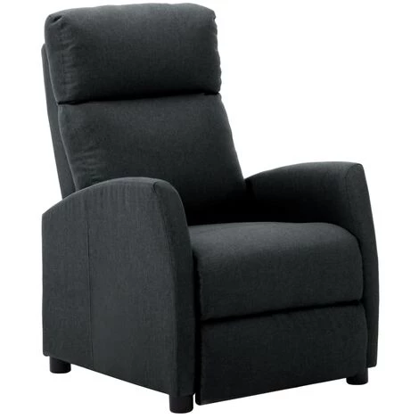 Hommoo Fauteuil Inclinable Gris Fonce Tissu 3 Hommoo Fauteuil Inclinable Gris Fonce Tissu