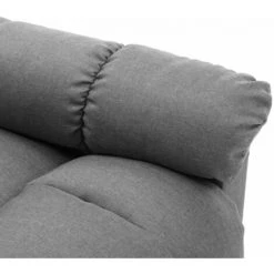 Hommoo Fauteuil De Massage Inclinable Electrique Gris Clair Tissu 11 Hommoo Fauteuil De Massage Inclinable Electrique Gris Clair Tissu -Pas Cher Fauteuil Magasin 54057400 5