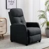 Hommoo Fauteuil Inclinable Gris Fonce Tissu 2 Hommoo Fauteuil Inclinable Gris Fonce Tissu -Pas Cher Fauteuil Magasin 54059090 1