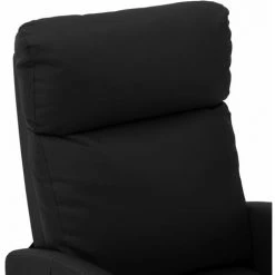 Hommoo Fauteuil De Massage Inclinable Noir Similicuir 11 Hommoo Fauteuil De Massage Inclinable Noir Similicuir -Pas Cher Fauteuil Magasin 54059960 5