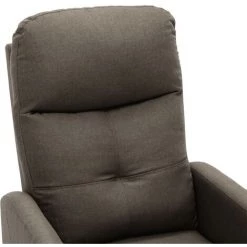 Hommoo Fauteuil Inclinable Electrique Taupe Tissu 11 Hommoo Fauteuil Inclinable Electrique Taupe Tissu -Pas Cher Fauteuil Magasin 54060427 5
