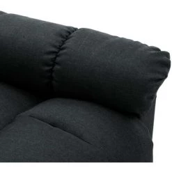Hommoo Fauteuil Inclinable Electrique Gris Fonce Tissu -Pas Cher Fauteuil Magasin 54062295 5