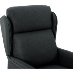 Hommoo Fauteuil Inclinable Electrique Gris Fonce Tissu 10 Hommoo Fauteuil Inclinable Electrique Gris Fonce Tissu -Pas Cher Fauteuil Magasin 54062348 4
