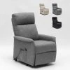 LE ROI DU RELAX Fauteuil Relax électrique 2 Moteurs Système Lève-personnes Pour Seniors Giorgia+ | Couleur: Gris 2 LE ROI DU RELAX Fauteuil Relax électrique 2 Moteurs Système Lève-personnes Pour Seniors Giorgia+ | Couleur: Gris -Pas Cher Fauteuil Magasin 54686356 1