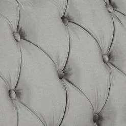 MOBILIER DECO WARREN - Fauteuil Chesterfield En Velours Gris 10 MOBILIER DECO WARREN - Fauteuil Chesterfield En Velours Gris -Pas Cher Fauteuil Magasin 54827318 4