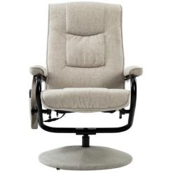 Topdeal Fauteuil De Massage Avec Repose-pied Crème Tissu VDFF14414_FR 10 Topdeal Fauteuil De Massage Avec Repose-pied Crème Tissu VDFF14414_FR -Pas Cher Fauteuil Magasin 54840707 4