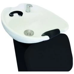 MONSTER SHOP Fauteuil De Coiffure Shampooing Lavabo Appui Tête Réglable Noir Salon De Beauté Coiffure Barbier - Noir -Pas Cher Fauteuil Magasin 55041069 4