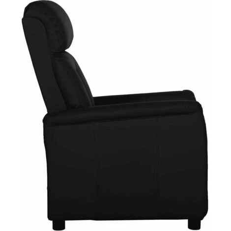 Fauteuil Inclinable Électrique Similicuir Noir VidaXL 6 Fauteuil Inclinable Électrique Similicuir Noir VidaXL – Image 4