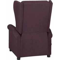 YOUTHUP Fauteuil De Massage Inclinable Violet Tissu - Pourpre 10 YOUTHUP Fauteuil De Massage Inclinable Violet Tissu - Pourpre -Pas Cher Fauteuil Magasin 55262265 4