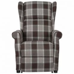 YOUTHUP Fauteuil De Massage Inclinable Marron Tissu - Brun 9 YOUTHUP Fauteuil De Massage Inclinable Marron Tissu - Brun -Pas Cher Fauteuil Magasin 55263461 3