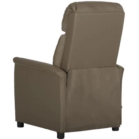 YOUTHUP Fauteuil De Massage Inclinable Gris Similicuir - Gris 6 YOUTHUP Fauteuil De Massage Inclinable Gris Similicuir - Gris – Image 4