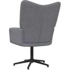 YOUTHUP Chaise De Relaxation Gris Clair Tissu - Gris 10 YOUTHUP Chaise De Relaxation Gris Clair Tissu - Gris -Pas Cher Fauteuil Magasin 55265258 4