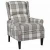 YOUTHUP Fauteuil Inclinable Gris Tissu - Gris 1 YOUTHUP Fauteuil Inclinable Gris Tissu - Gris -Pas Cher Fauteuil Magasin 55265266 1
